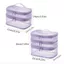 Túi đựng đồ trang điểm ORDOBOX, Túi đựng mỹ phẩm du lịch 2 / 3 lớp dung tích lớn, Lưới trong suốt đa chức năng Trang điểm phòng tập bơi lội