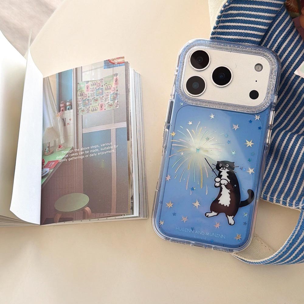 Ốp Lưng Cứng Tương Thích Với iPhone 13 14 14Pro 14ProMax 15 15Pro 15ProMax 16 16Pro 16ProMax 17 17Pro 17ProMax Ốp Họa Tiết Mèo Đen