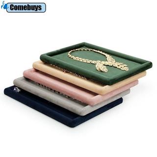 Com * Khay trưng bày trang sức Ngăn kéo trang sức nội thất mềm mại cho vòng cổ
