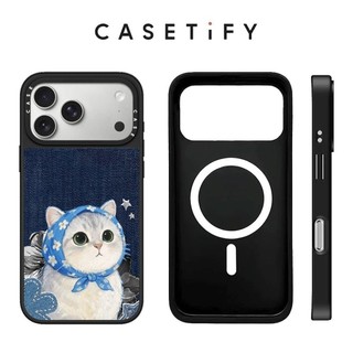 Khăn trùm đầu hoa từ tính Gương mèo Vỏ điện thoại cứng cho iPhone 17 Pro Max 17 Air 16 Plus 15 14 13 12 11 Vỏ chống sốc