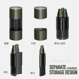 Sub-bottling Thịt Nướng Dã Ngoại Gia Vị Lọ Kín Di Động Bảo Quản Đồ Dùng Nhà Bếp Cắm Trại Đen Bộ Đồ Ăn Kết Hợp Chai Gia Vị