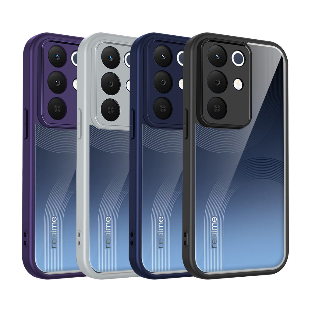 Ốp lưng Realme C85 5G Vỏ trong suốt mờ thời trang cho Ốp điện thoại Realme C85 5G