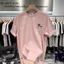 Áo thun nam và nữ - In hình hoạt hình Báo Hồng - 100% cotton - Kiểu dáng rộng rãi - Thoải mái và thoáng khí-T120