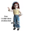 Quần áo búp bê YOLOGO, Áo len xinh xắn Quần áo BJD cỡ 30cm, Váy Gothic thời trang dễ thương Bộ thường ngày Váy búp bê tỷ lệ 1 / 6 Quần áo trẻ em