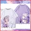 YB1 Honkai Star Rail Castorice trò chơi mùa hè Áo thun Anime tay ngắn hàng đầu BY1