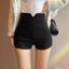 Đen Siêu Quần Short Hot Girl Skinny Ôm Hơn Nhìn Nóng Quần Quấn Mông Nữ 2024 Cao Cấp Ôm Hơn Nhìn Giày Bốt Quần 5.12