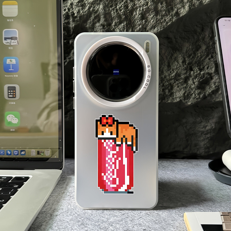 Ốp Điện Thoại Coke Cat Micro Matte Cho Vivo X300 Pro X200 Ultra X200 Pro X100S Pro V60 V50 V40 Vỏ Vivo Chống Sốc
