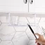 Giá đỡ dây YICA, Dụng cụ sắp xếp khay quản lý cáp dưới bàn đa năng, Màn hình máy tính bằng nhựa di động Giá lưu trữ dải nguồn cho văn phòng tại nhà