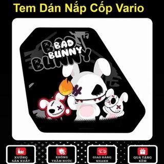 TEM DÁN NẮP CỐP VARIO 22-25  DECAL 3 LỚP MÀU IN KO PHAI