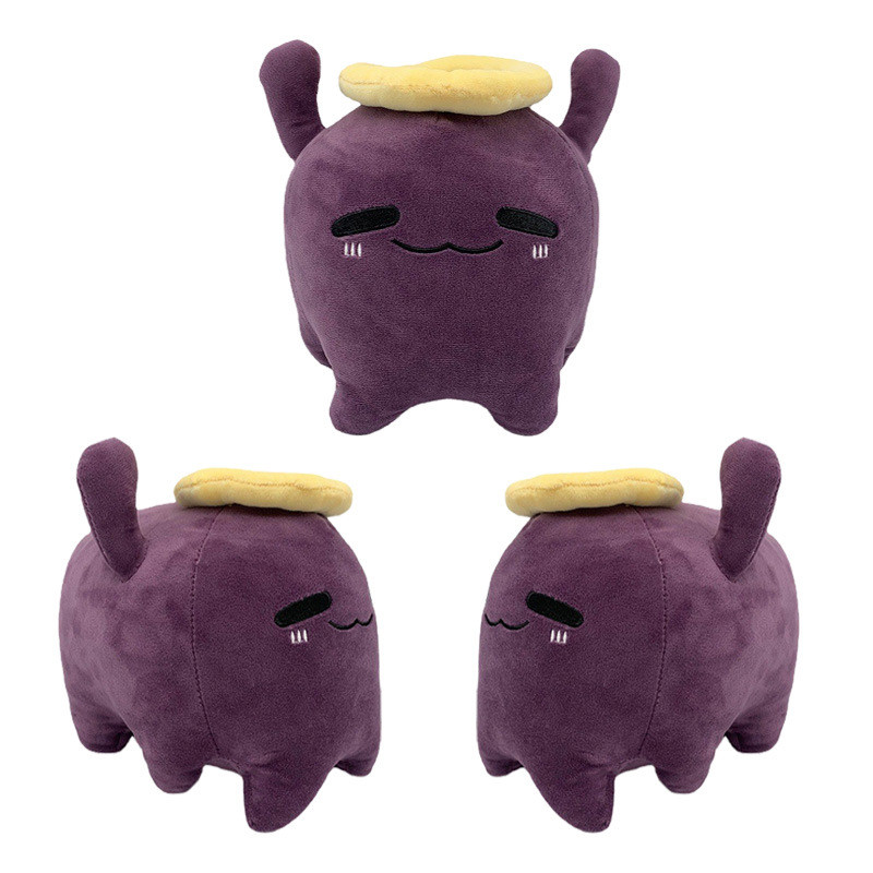 SQ5 Ninomae Ina 'nis Takodachi Plushie Hoạt Hình Dễ Thương Cotton Đồng Hành Búp Bê Gối Mềm QS5