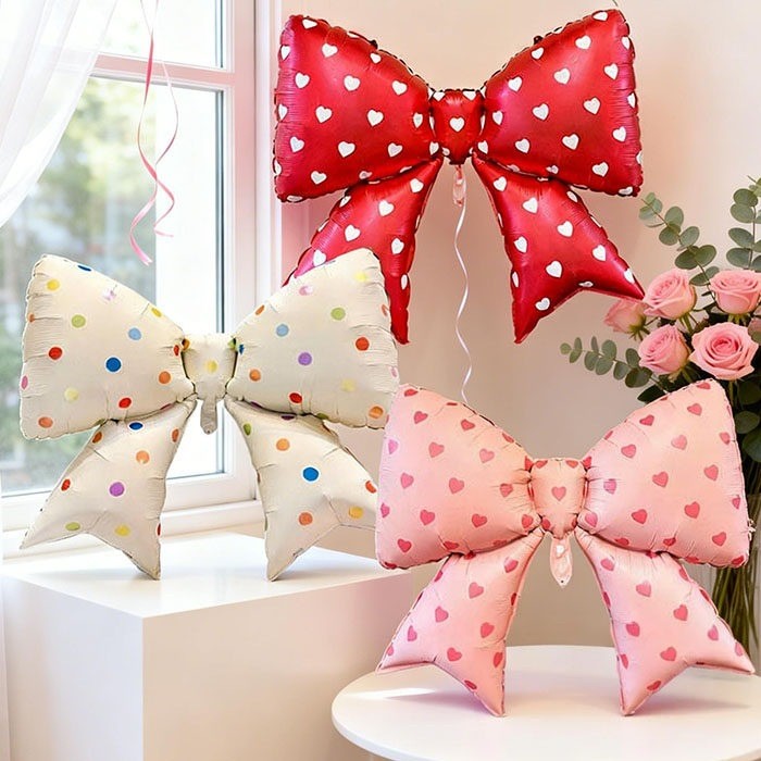 Mới Nơ Lớn Bóng Sinh Nhật Đạo Cụ Ảnh Nơ Bóng Mô Hình Bóng Bay PQSC