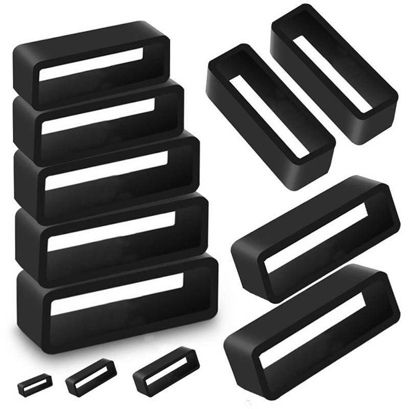 < WHPHous-t > 7 Kích Cỡ Bla Dây Đeo Đồng Hồ Silicon Giữ Vòng Vòng Cao Su Bule Vòng 14-26 Mm Giữ Giá Đỡ Dây Đeo Đồng Hồ Phụ Kiện Đẹp