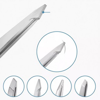 4 Nhíp nhổ tỉa lông mày bằng thép không gỉ dễ sử dụng chất lượng cao Công nghệCNCgiúp nhổ lông dễ dàng và chínhxác-FE123
