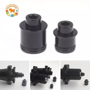 CANAMEK Phía Sau Xe Đạp Bánh Xe Trung Tâm Adapter 12 Mm 15 Mm Đến 9 Mm Thru Trục Qui Phát Hành Để Chuyển Đổi Trục Xe Đạp Công Cụ Dễ Dàng Lắp Đặt Miễn Phí CSF