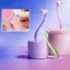 FAVORITEGOODS Dao Cạo Tóc Nách, Dao Cạo Môi Có Thể Tái Sử Dụng Kích Thước Mini, Hình Môi Mini Thiết Kế An Toàn Phụ Kiện Làm Đẹp Bikini Dao Cạo Làm Đẹp Cạo Râu