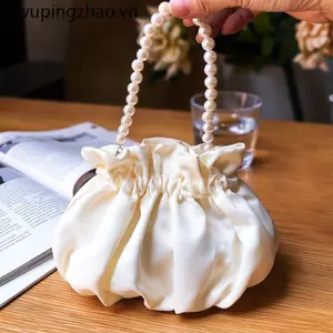 Túi Mây Thời Trang Nữ Mùa Hè Túi Niche Xô Túi Xếp Ly Túi Xách Phù Hợp Với Mini Ví Đựng Tiền Xu
