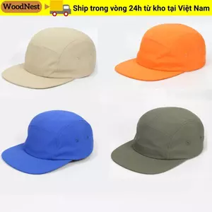 WOODNEST 5 Bảng Mũ Bóng Chày, Nylon Nhanh Khô Casquette Snapback Mũ, Chống Thấm Nước Thoáng Khí Nam Nữ Cappello Hip Hop Mũ