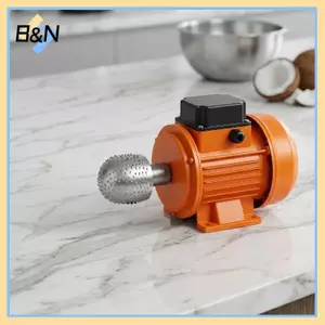 B & N Heavy Duty Steel Coconut Grater de Thay thế cho máy lưới điện để sử dụng nhà bếp hàng ngày.