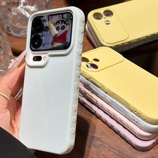 Dành Cho OPPO Find X9 Ultra X9S X8S + X8 Pro X7 F31 F29 F21 F21S Pro Plus Ốp Điện Thoại Bên Tình Yêu Trái Tim Yêu Thương Quan Sát Lớn Cửa Sổ Dopamine Màu Kẹo Vàng Nhiều Màu Sắc Vỏ Mềm