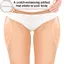 Hodou 1 Cặp Mông Tăng Cường Thoải Mái Có Thể Tháo Rời Đẩy Lên Mông Đường Viền Hông Silicone Mông Miếng Lót Nam Nữ Giả Mông Miếng Lót VN