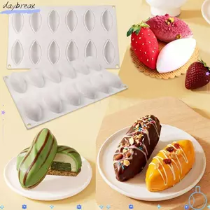 Khuôn làm bánh Mousse trái cây DAYBREAK, Khuôn làm bánh thủ công chịu nhiệt, Khuôn làm bánh ngọt kiểu Pháp bằng silicon có thể tái sử dụng DIY