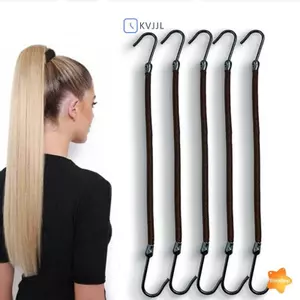 10 Chiếc Đuôi Ngựa Cao Su Co Giãn Móc Tóc Dành Cho Nữ Kẹo Cao Su Móc Mới