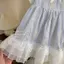 Đầm công chúa cô gái phong cách phương Tây mùa hè phong cách Gothic thời trang cô gái lông tơ