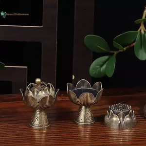 BeautifulHomeA Đồ Dùng Phật Giáo Lư Hương Hợp Kim Gỗ Đàn Hương Nội Thất Nhà Trang Trí Văn Phòng Nhà VN