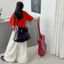 Áo thun in chữ tiếng Anh cho bé gái Mùa hè Phong cách mới Thời trang trẻ em dáng rộng Phiên bản Hàn Quốc hàng đầu