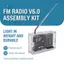 Bộ lắp ráp đài FM DIY Màn hình ống kỹ thuật sốDIYWelding Sản xuất điện tử Bộ phận đào tạo máy vi tính Chip đơn