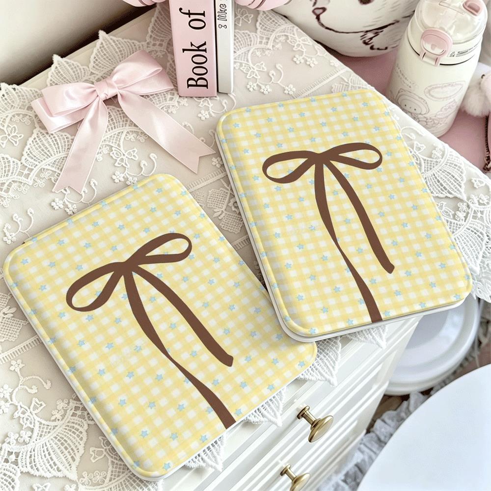 Dải ruy băng ô vuông Tiện lợi cho làm đẹp & du lịch Gương gấp đa năng, gọn nhẹ
