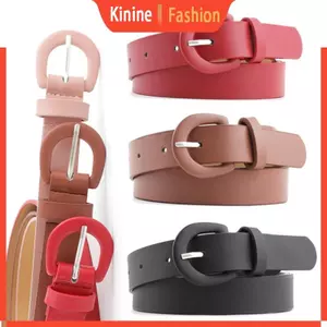 KIN Nữ Mỏng Co Giãn Cinch Thắt Lưng Da PU Retro Thắt Lưng Dây Thắt Lưng Cho Đầm Quần Jean