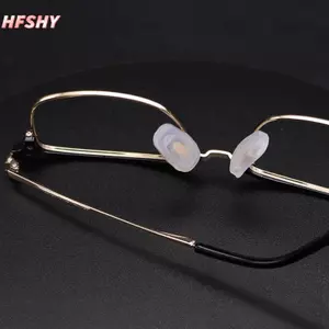 HFSHY 1 Cặp Kính Phụ Kiện Miếng Lót Mũi, Miếng Đệm Mũi Silicon Chống Trơn Trượt Chống thụt Đầu Vào, Miếng Đệm Mũi Nén Mũi VN