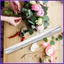 Giấy gói bó hoa Clear Cellophane Film Giỏ hoa Bao bì hoa zhenghtr