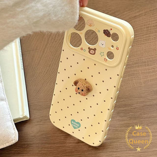 Ốp Lưng Tương Thích Cho Oppo A15 A16 A7 A31 A58 A60 A3 A3X A38 A5i A18 A35 A57 A77 A54 A17 Full Màn Hình Màu Chấm Bi Sang Trọng Cho Chó Bong Bóng Trái Tim