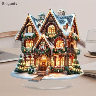 EGN Giáng Sinh Mới Để Bàn Trang Trí Nhà Và Văn Phòng Acrylic Trang Trí Đồ Trang Trí Đồ Trang Trí Giáng Sinh N