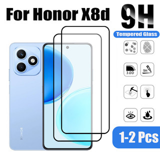 1-2 Chiếc Honor X8d Kính Cường Lực Bảo Vệ Màn Hình Cho Honor X9d X5c X7c X6c X6b X8b X7b X8c X5b X6b Plus 4G Phim Bảo Vệ Kính Chống Va Đập
