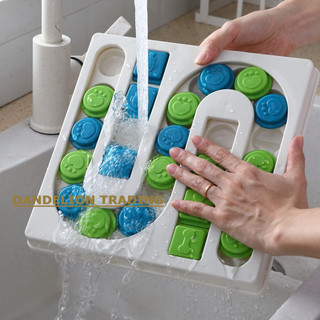 [DELION] Đồ chơi xếp hình chó con ngộ nghĩnh Tương tác cấp độ 3 cho chó ăn chậm cho thú cưng làm giàu cho chó nhỏ vừa lớn Huấn luyện IQ