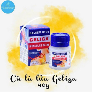 [CHÍNH HÃNG] Dầu Nóng Cù Là Lửa Geliga Muscular Balm 40g