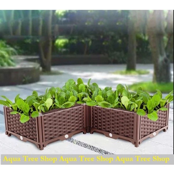 Chậu nhựa trồng cây lắp ghép 40x40cm cao 58cm