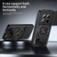 Armor Slide Lens Funda cho Xiaomi Redmi Note 15 Pro 4G Plus 5G Ốp lưng xoay vòng từ tính cho POCO M8 5G Case Stand Capa