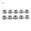 10 chiếc HCS Deep V Groove Sealed Guide Line Tra Pulley Ball Bearing 3 * 12 * 4mm mới