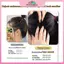 MYPANDA Bưởi Skin Wig Meatball Head High Ponytail High Cranial Crest Panfa Artifact Fluffy And Natural Styling Tool Phụ kiện.