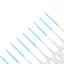 < Honeyba > Bàn chải silicon Inter 200 đơn vị Bàn chải đánh răng nha khoa giữa răng có ren Dụng cụ làm sạch răng miệng Đẹp