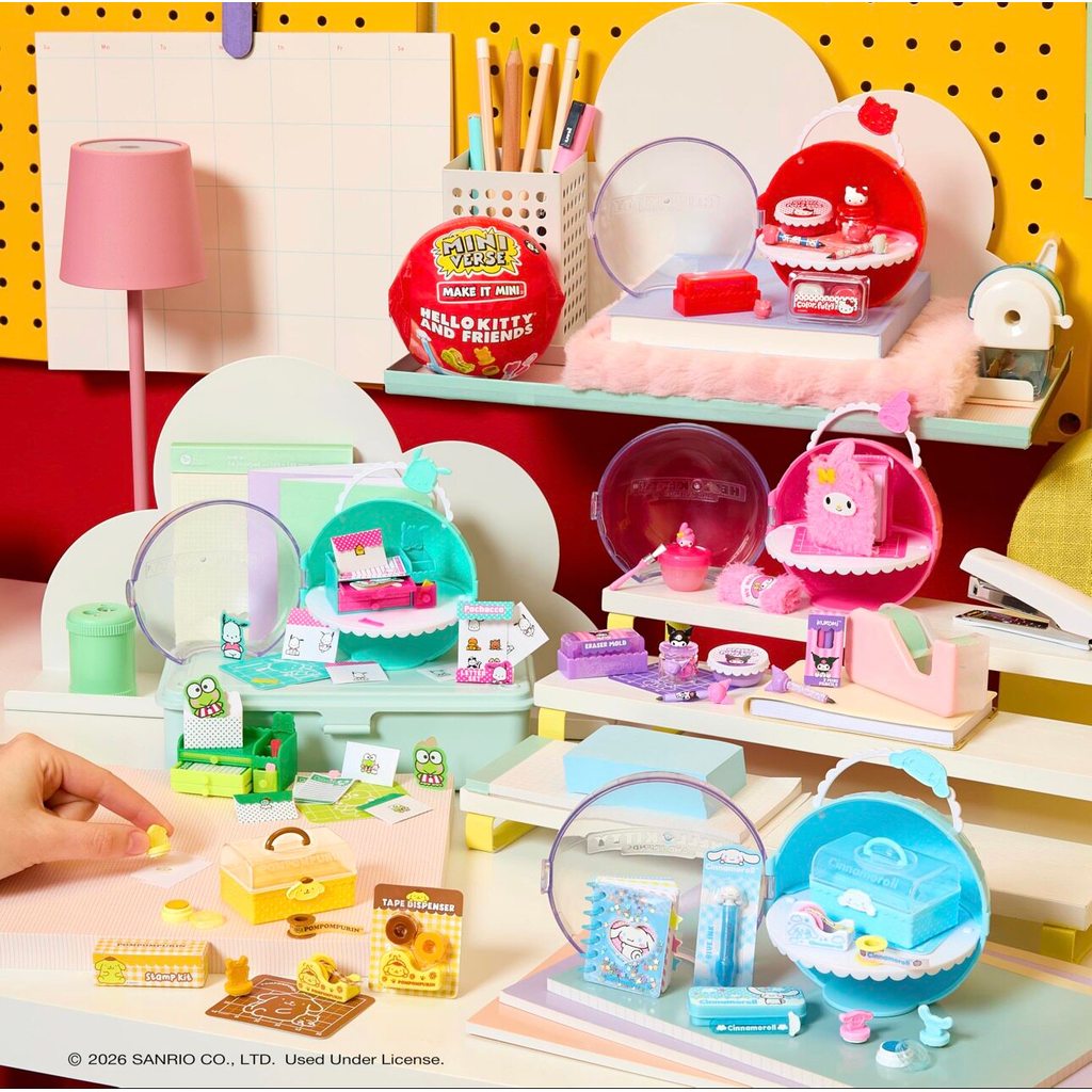 1 Ball MGA 's Miniverse Make It Mini Food Sanrio Hello Kitty Series 3 Mini Sưu Tập