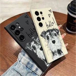 Ốp Điện Thoại In Hình Chó Schnauzer Cho Huawei Y7A Nova 7i 3i 10 SE Mate 20 Pro P40 P30 Pro P30 Lite Ốp lưng TPU Mềm Chống Sốc