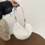 PNPIA- Handmade Vỏ Conch Đan Túi Đeo Vai Cho Nữ Ngọc Trai Thanh Lịch Dây Đeo Túi Quà Tặng Cho Bạn Gái