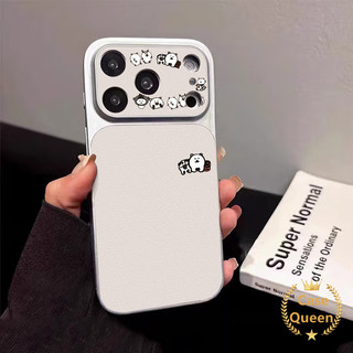 Ốp Lưng Tương Thích Cho IPhone 17 12 11 16 15 13 14 Pro Max 17 Air 14 Plus Phim Hoạt Hình Chó Dễ Thương Đơn Giản Tức Thì Miếng Dán