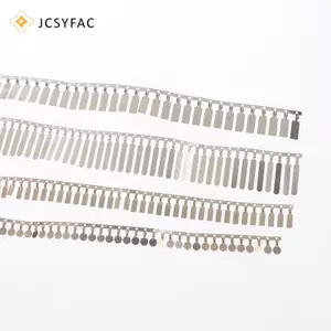 Thiết bị đầu cuối dập JCSYFAC, Đĩa Niel tròn, Tấm đầu cuối hàn mông, Kẹp dây, Tấm Niel, Tấm lò xo pin 18650 Mới