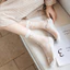 Kem Trắng Hoa Ruffle Crew Tất, Tất Cotton Viền Ren Dễ Thương Cho Nữ